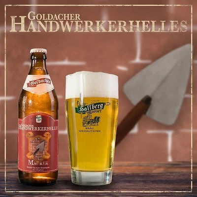 Handwerker Bier Geschenk Maurer Kollegen im Handwerk 12x0,5 Geschenkidee - Bild 2 von 5