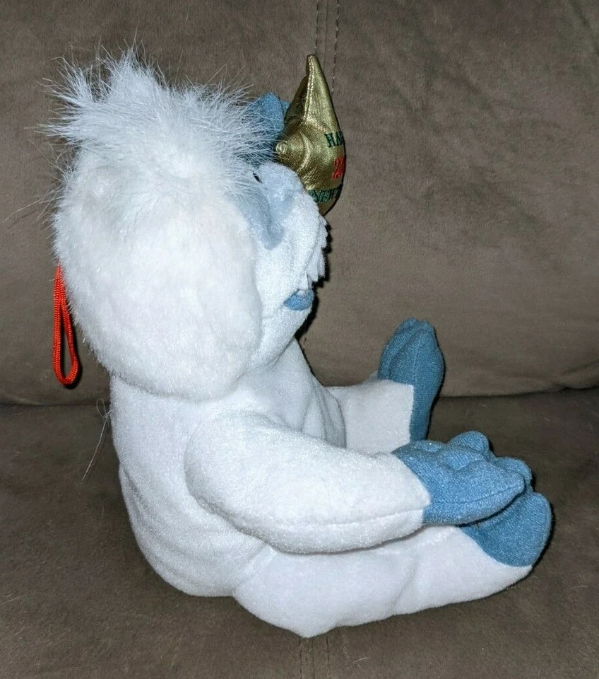 RUDOLPH RENO PELUCHE ABEJORRO 2000 FELIZ AÑO NUEVO CVS ISLA JUGUETES INADAPTADOS MUÑECO DE NIEVE Foto 3 de 4