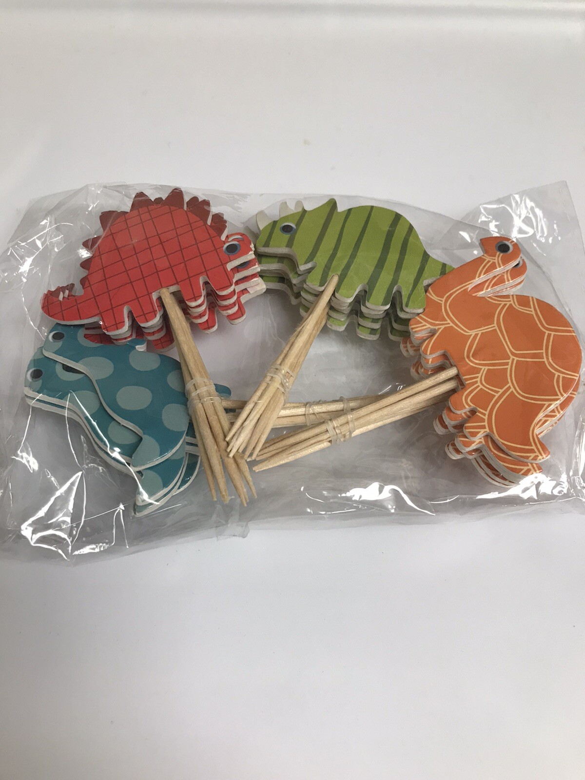 24 Dinosaur Cupcake Toppers Cake Decorating Picks eBay