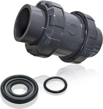 PVC True Union Check Valve, 3/4’’ Slip Swing Full Port Utility 3/4'' 