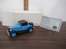 Signature 1928 Chevy Ab Roadster In Box Coa Blue Signature 1928 Chevy Ab Roadster In Box Coa Blue