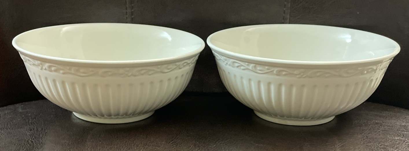 Of 2 Mikasa Italian Countryside Dd900 Fruit/dessert Bowls 5 