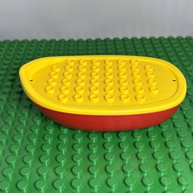 Lego Duplo boat yellow and red 10805 10875
