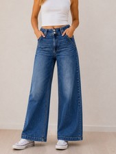 Judy Blue Wide Leg Jeans Size 7/28
