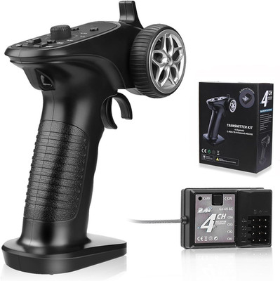 GA-4H-TX RC Transmitter and Receiver, 2.4Ghz Remote Controlle Transmitter with 4