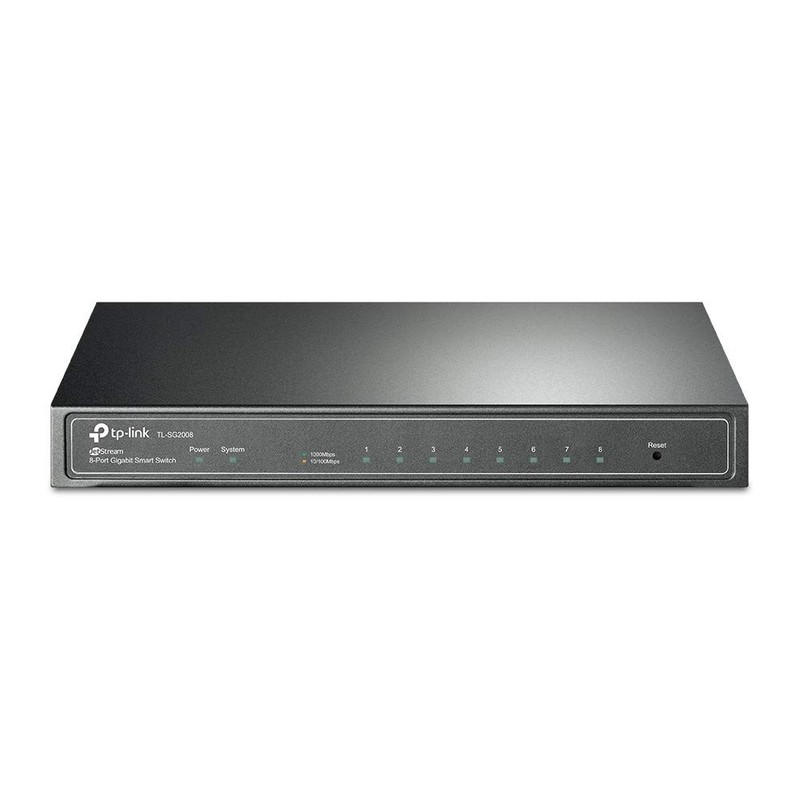 TP-Link TL-SG2008 V4 - Switch - Managed - 8 x 10 100 1000 - Desktop