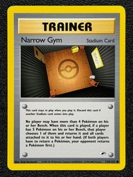 Narrow Gym 124/132 Gym Heroes Common Trainer Pokemon TCG