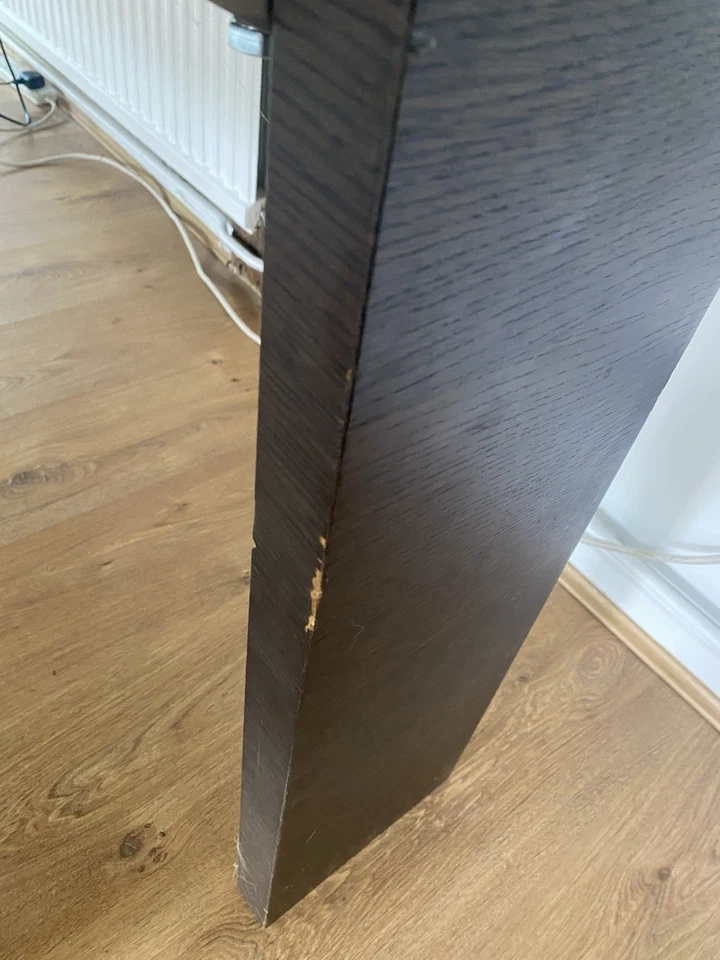 Huge Bobois Roche Smoked Grey Glass Table - Image 4 of 4