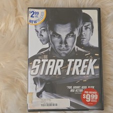 Star Trek DVD Widescreen Edition Paramount J.J. Abrams PG-13 Tall Case 2009