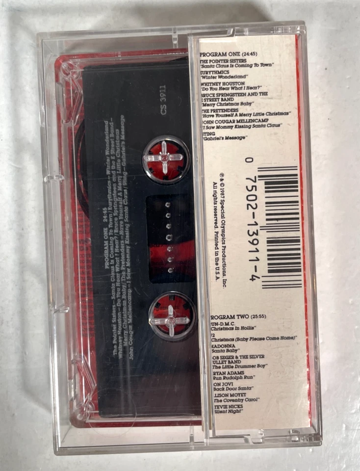 A Very Special Christmas Cassette Tape 1987 Whitney Houston Bruce Springsteen - Image 2 of 4