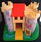 Vintage 1974 Fisher Price Little People Play Family Castle