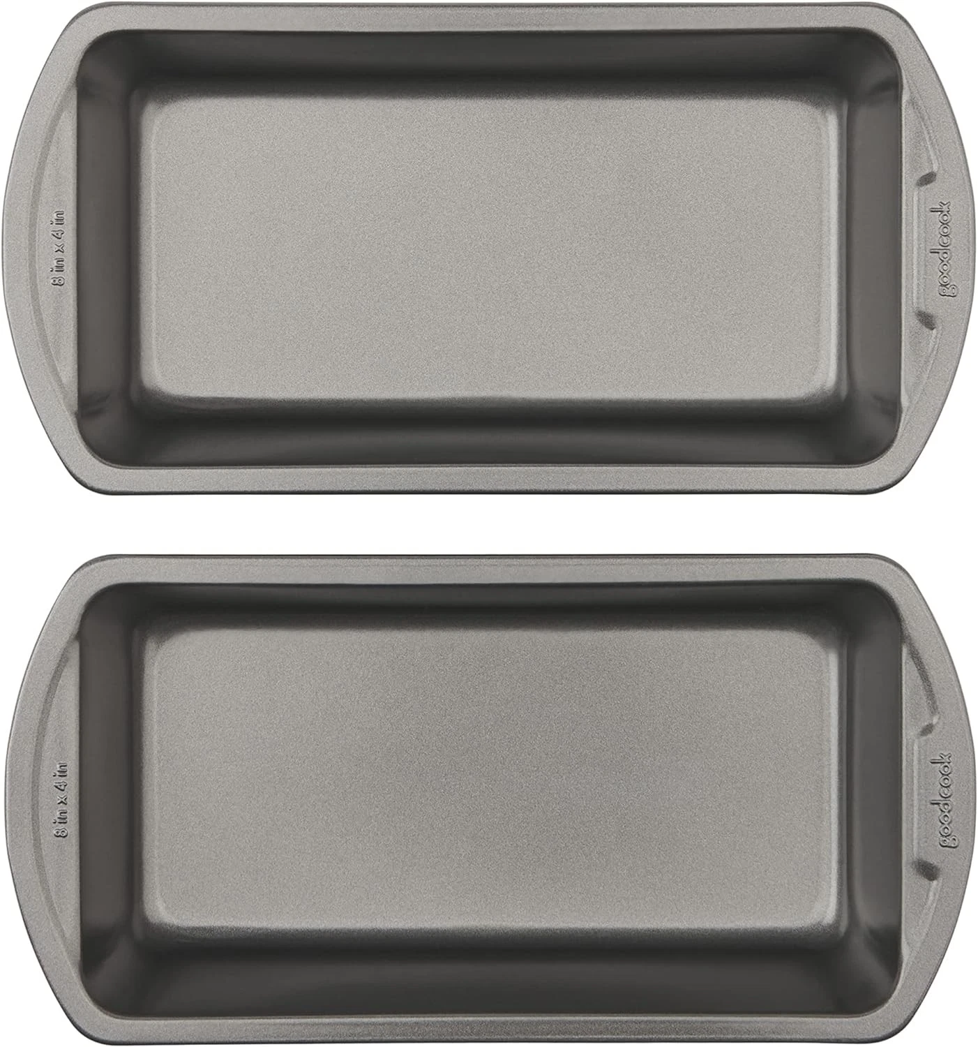 GoodCook Nonstick Loaf Pan Set 8x4 Heavy Duty Bakeware Gray
Opens in a new window or tab