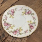 Limoges France Porcelain Demitasse  Cup Saucer Floral — photo 3
