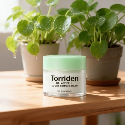 Torriden BALANCEFUL 5D Cica Cream Gentle Soothing Moisturizer Redness Care 80 mL