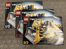 + Lego 8275 Technic Power Functions Remote Control Motorized Bulldozer 1384 Pcs