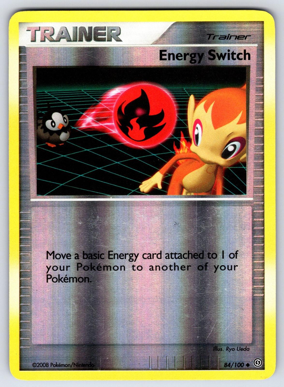 Energy Switch 84/100 Uncommon Stormfront Pokemon Reverse Holo MP