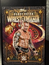 Randy Orton WWE World Exclusive Topps Card Wrestlemania 42 Las Vegas