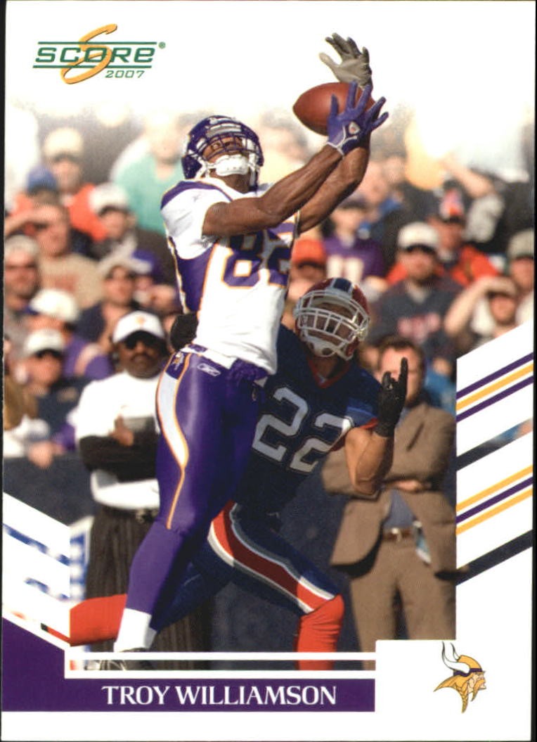 2007 Score Glossy #64 Troy Williamson - FB