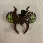 2026 Disneyworld Wave A Hidden Mickey Pin - Maleficent Headband