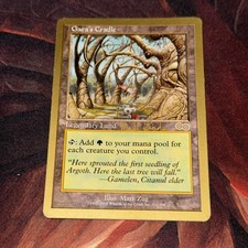 Gaea's Cradle Magic: The Gathering Urza's Saga Rare Individual