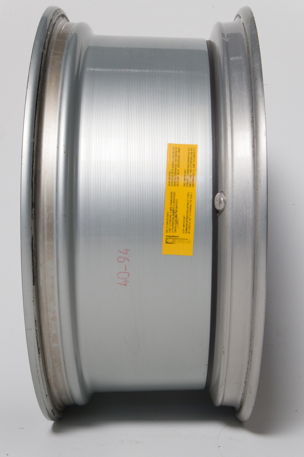 Used OEM 18x8 left front 3pc wheel for Ferrari F512 M Speedline 161008 SL960