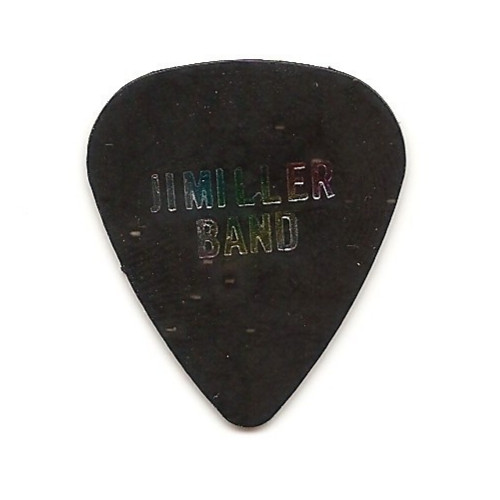 JiMiller Band Stage Used Guitar Pick Jim Miller Cleveland Hippie Band