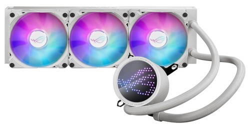 ASUS ROG Ryuo III 360 ARGB White Edition Processor Liquid cooling kit 12 cm -... - 第 1/5 張圖片