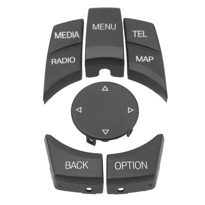 Central Console Multimedia Button Kit Multi Media Control Key Cover Car For E84