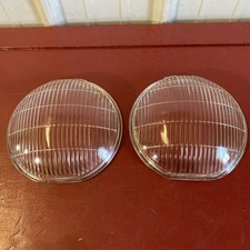 1935 Oldsmobile Pontaic 1936 Buick Lasalle Convex Headlight Lens Pair Nors