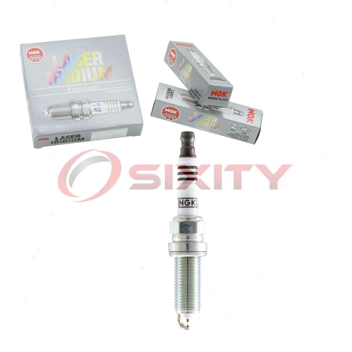 NGK 95993 DF6H-11B Laser Iridium Spark Plug for Ignition Wire Secondary  al