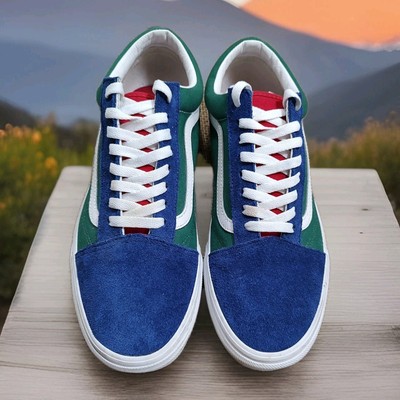 Vans Yacht Club Vans Old Skool Blue Red Yellow Sneakers Old Skool