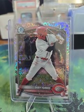 2025 Bowman Chrome - Prospects Enry Torres #BCP-168 Mini-Diamond Refractor (RC)