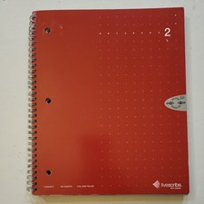 Livescribe Notebook 8.5x11 Blue College Ruled 100 Sheets RED UNUSED