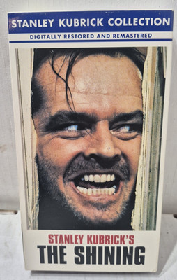 Stanley Kubrick's The Shining VHS Tape Movie Restored Remastered Horror Classic