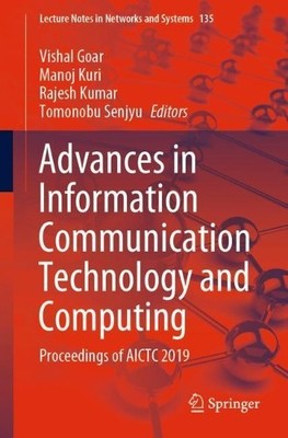 Advances in Information Communication Technology and Computing - 9789811554209
