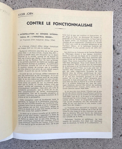 POUR LA FORME Asger Jorn 1958 first edition Internationale Situationniste RARE - Afbeelding 12 van 18