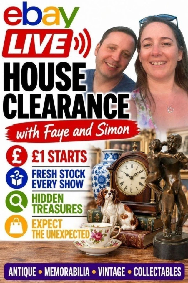 🚚 The Ultimate House Clearance Auction 📦- £1 Starts - Random Pulls