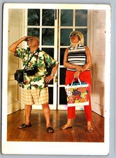 Postcard 1980s Washington, DC Duane Hanson Tourists Art