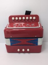SCHYLLING Little Red ACCORDION Child Size Mini Accordian