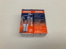 2 X WESTINGHOUSE FRIDGE LAMP LIGHT BULB GLOBE RJ522V RJ523V RJ523V*10