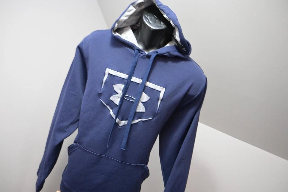 Under Armour Sudadera con Capucha Suelta Polar Béisbol Rendimiento Atlético Para Hombres Talla XL Foto 4 de 4