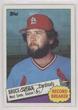 1985 Topps Record Breaker Bruce Sutter #9 HOF 0uk6