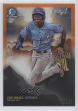 2018 Bowman Chrome Peaks of Potential Orange Refractor 6/25 Jesus Sanchez 9z7