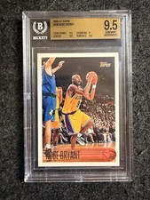 Topps 1996-97 Kobe Bryant #138 Los Angeles Lakers Graded Basketball Card BGS 9.5