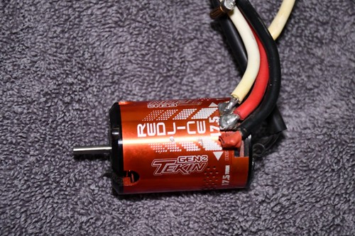 Tekin RS Gen 2 ESC & Redline Gen 2 17.5 Turn Brushless Sensored rc Motor Combo - Picture 3 of 4