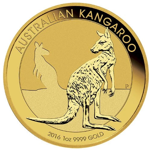 2016 1 oz Australian Gold Kangaroo Coin (BU) - Picture 1 of 3