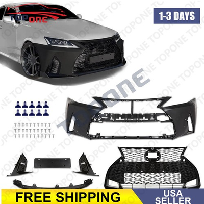#ad #ad Unprimed Complete Bumper Cover Compatible with Lexus IS To 21 F Sport 2006 2013 $353.94