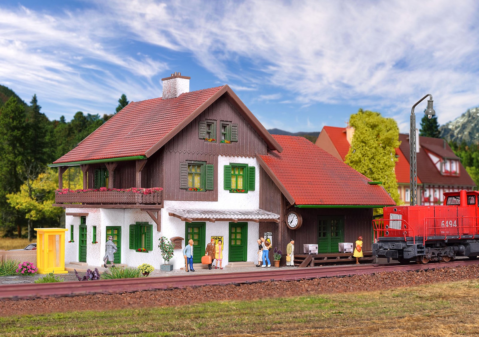 Vollmer 47521 - N Station Reith - New