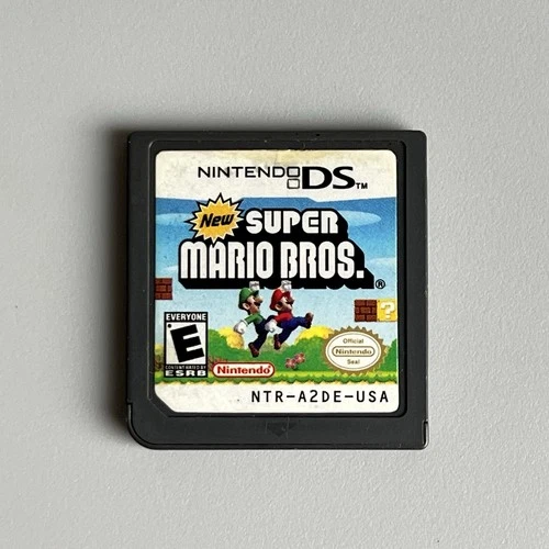 Super Mario Bros. Nintendo DS Game Rated E Untested, Cartridge Game Only