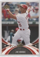 2005 Upper Deck Mini Jersey Collection Jim Edmonds #61 0t2
